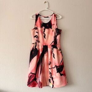 Sleeveless Pink Mini Dress